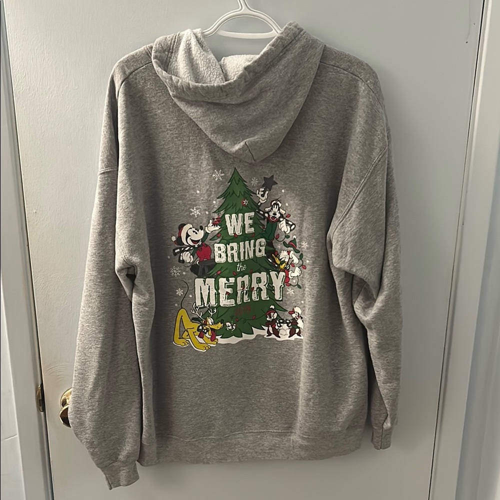 Walt Disney World Holiday Zip Up Sweatshirt